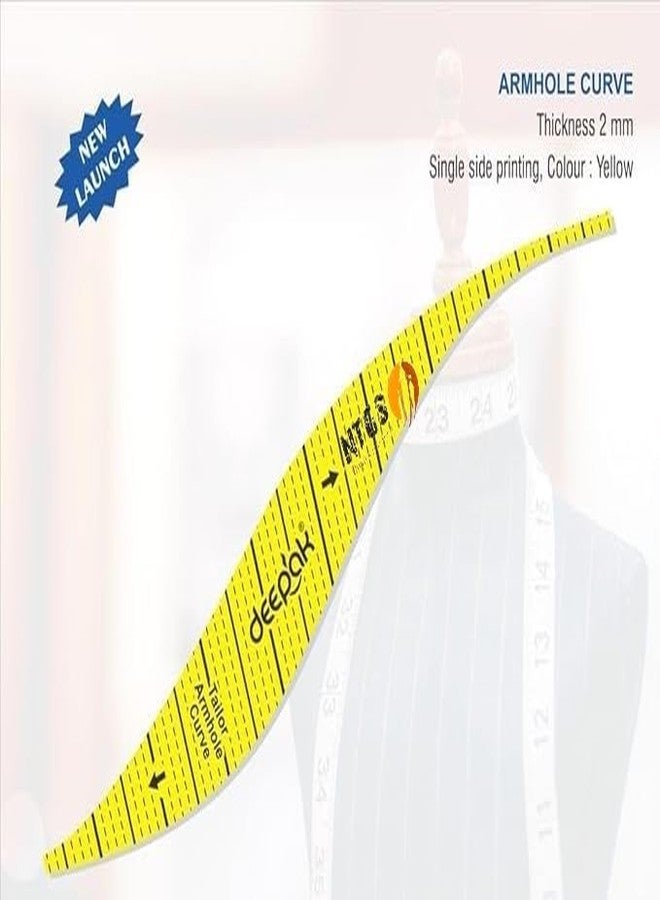NTGS Tailor French Curve Ruler - Flexible Pattern Making Tool for Fashion Design, Garment Drafting & Sewing - Image 2